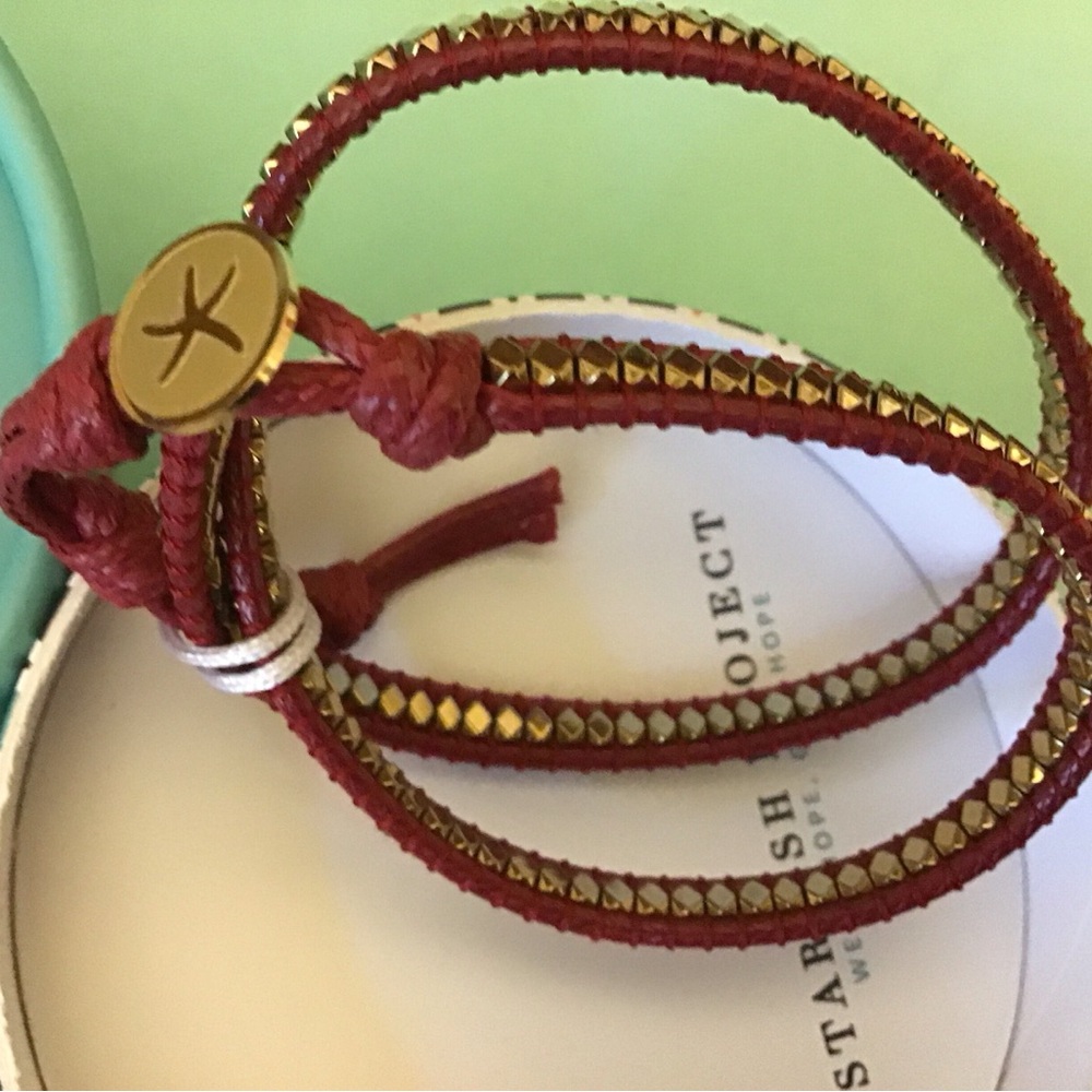 NWT Starfish Project Adjustable Bracelet